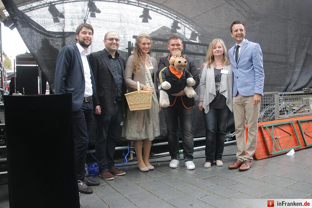 Korbmarkt 2016 in Lichtenfels am Samstag