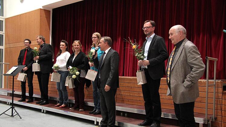 Landrat Alexander Tritthart bedankt sich bei den MitwirkendenRichard Sänger