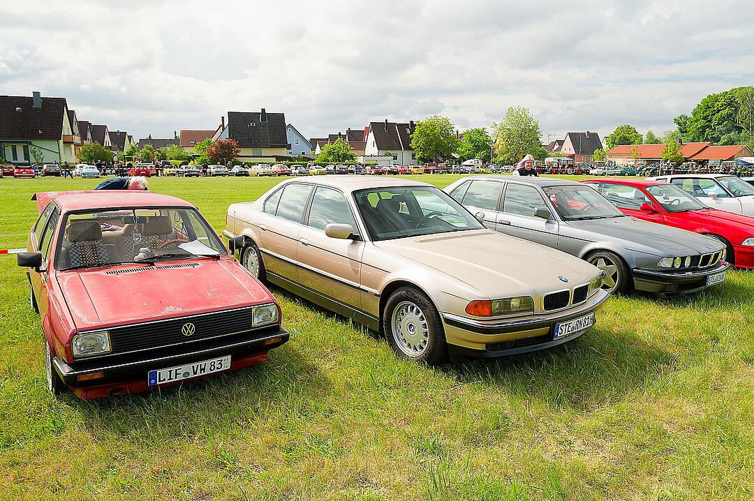 Es kamen viele Oldtimerfreunde.