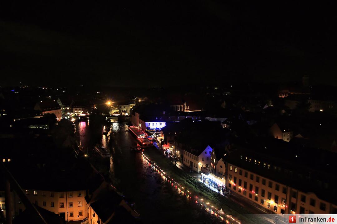 Sandkerwa-Feuerwerk in Bamberg