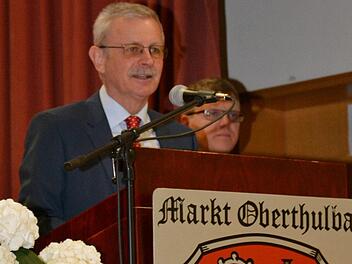 Nach 20 Jahren im Amt wird Oberthulbas Bürgermeister Gotthard Schlereth bei den Neuwahlen in 2020 nicht mehr antreten. Björn Hein/Archiv