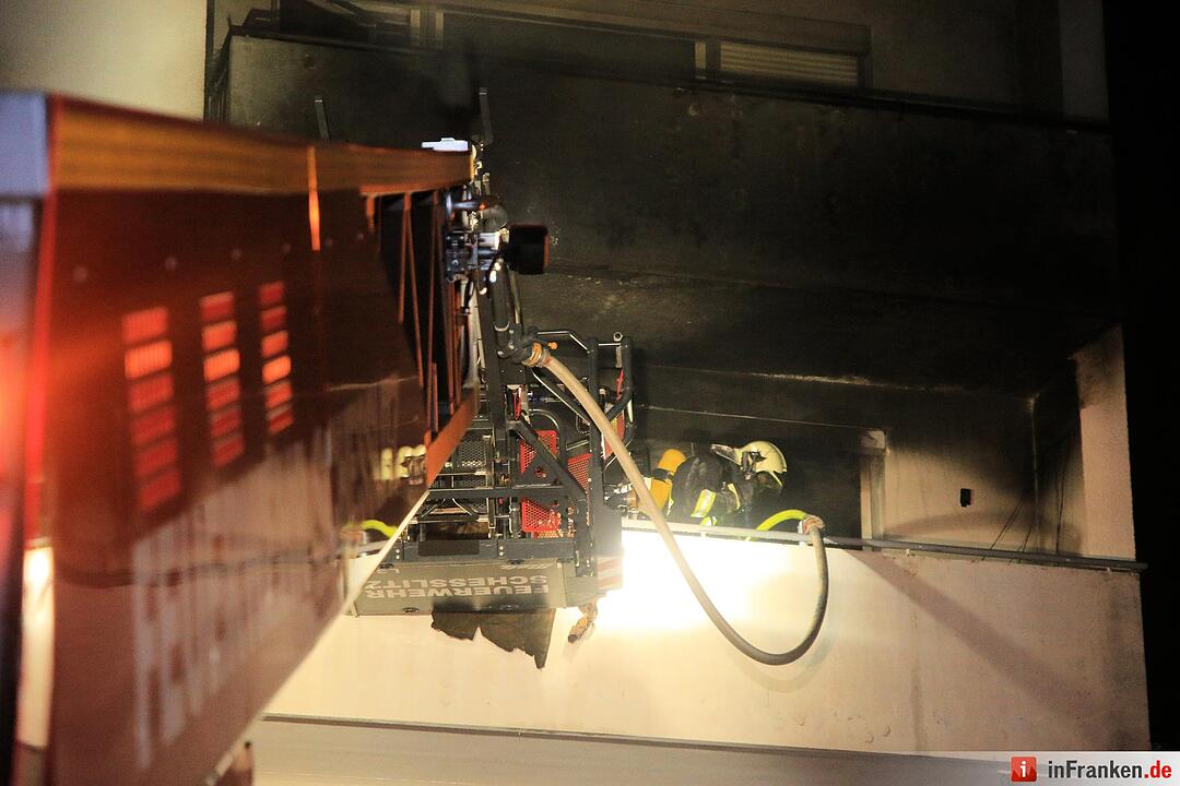 Brand in Mehrfamilienhaus in Memmelsdorf