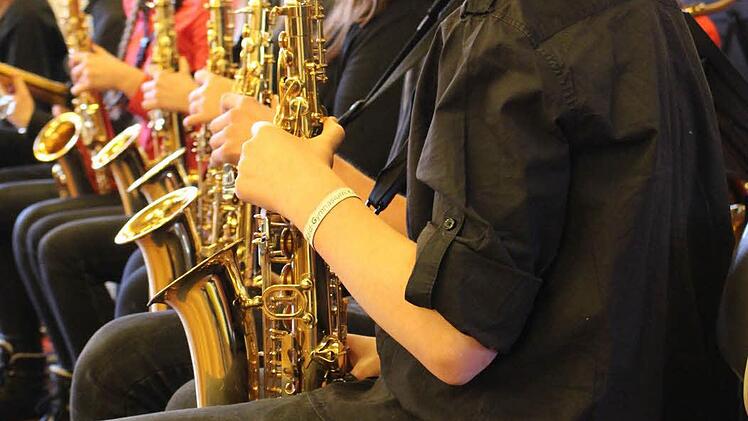 Die Big Band des FWG Foto: Lisa Kieslinger