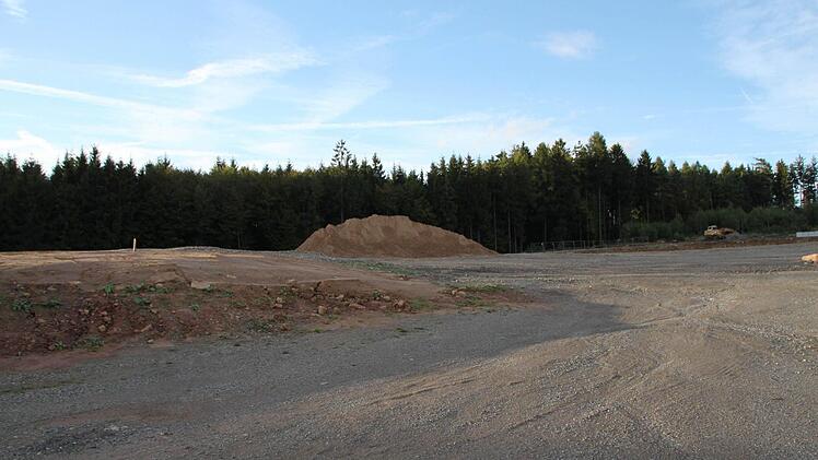 Gewerbegebiet Buchrasen, Bad Brückenau: Hier plant die Firma Enders eine Produktionshalle. Foto: Ulrike Müller
