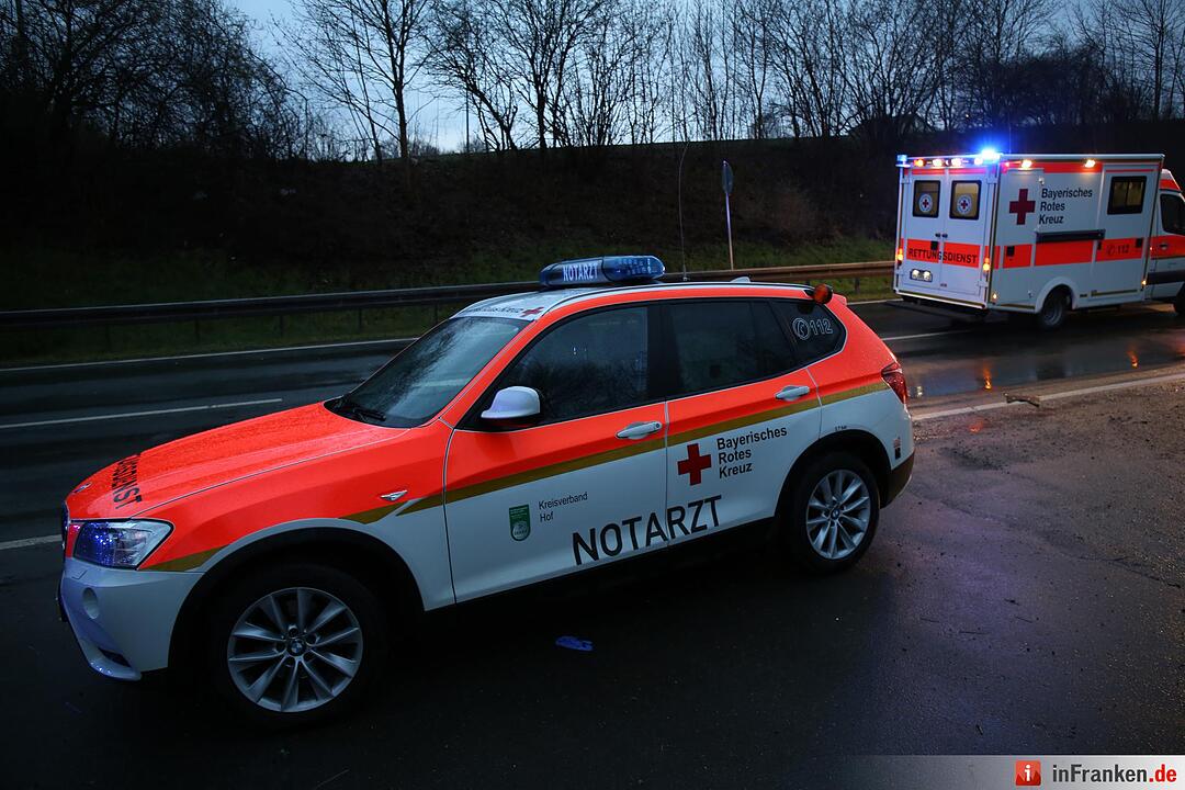 Kollision mit Auto - Rollerfahrer nach Unfall bei Schwarzenbach gestorben