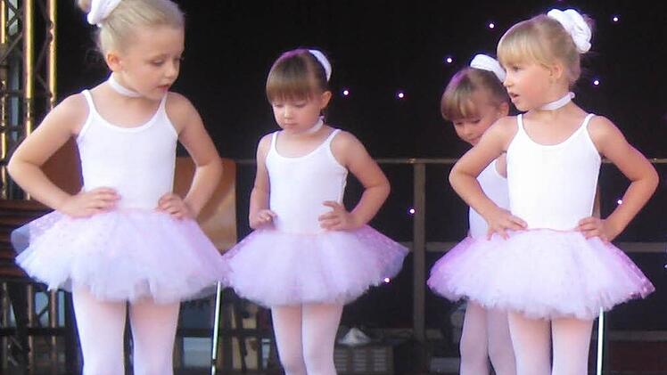 Die Ballettgruppe Hufnagl begeisterte mit ihren Auftritten. Foto: Paul Hader