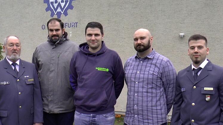 Der neuen Vorstandschaft gehören an (von links): Reinhard Kuhla, Johannes Leisentritt, Dominik Then, Christian Schwert und Matthias Viernekäs. Es fehlt auf dem Foto Marco. Parissi.