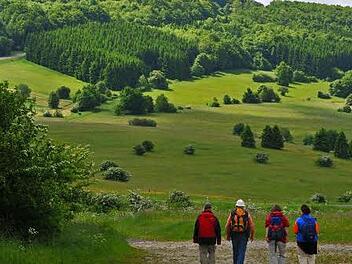 Der Wanderweg Hochrhöner feiert 10. Geburtstag. Foto: ARGE Rhön