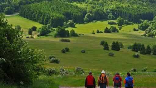 Der Wanderweg Hochrhöner feiert 10. Geburtstag. Foto: ARGE Rhön