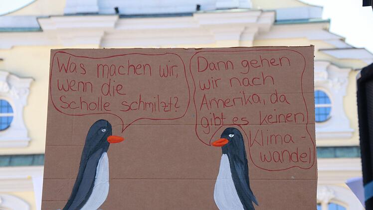 Impressionen von der "Fridays for Future"-Aktion.Foto: Katrin Geyer