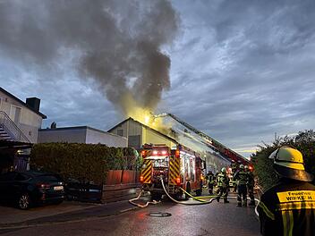 Dachstuhlbrand in Winkelhaid