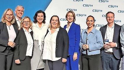 Einige unterfränkische CSU-Kandidaten haben es auf aussichtsreiche Plätze geschafft.