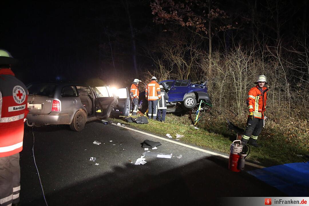 Schwerer Unfall zwischen Roth und Allersberg