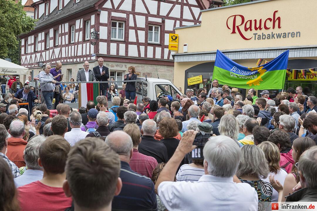 Demonstration gegen Rechts in Zirndorf