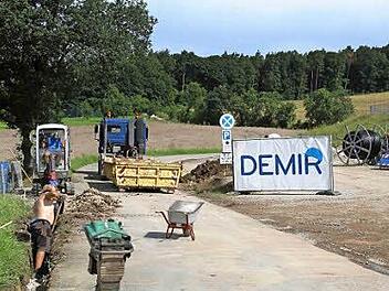 Baustelle Weingarts und Mittelehrenbach Foto: Franz Galster