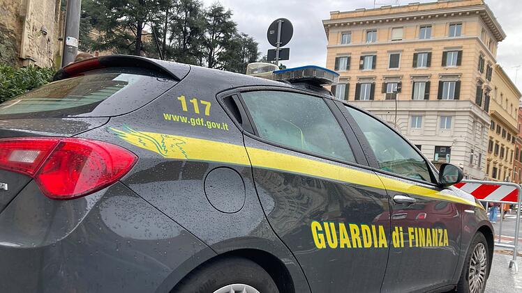 Finanzpolizei in Rom