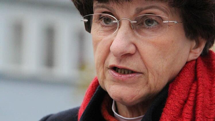 Dagmar Escher, Sprecherin des Bündnisses der Bürgerinitiativen gegen den Flugplatz.