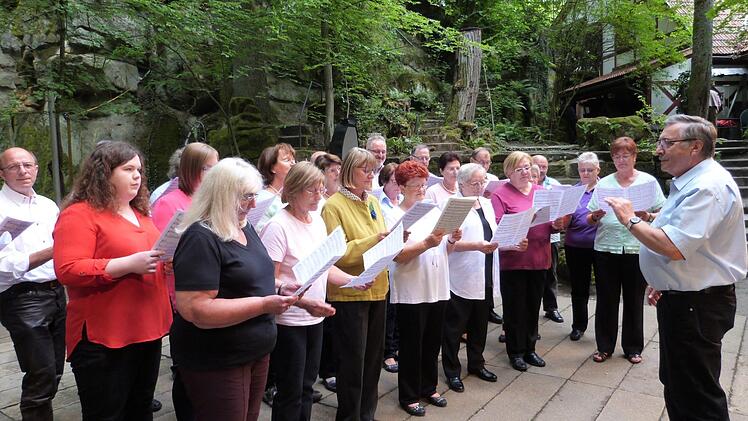 Die Singgemeinschaft Thurnau-Kasendorf.  Foto: Werner Reißaus
