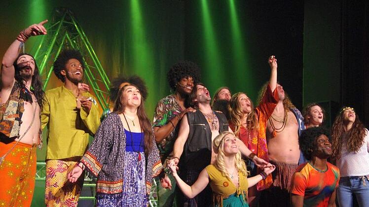 Der Funke sprang bei den bekannten Melodien aus dem Musical Hair schnell über. Klaus Werner