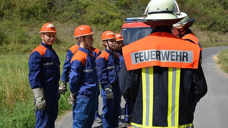 Berufsfeuerwehrtag in Münnerstadt.Foto: Björn Hein