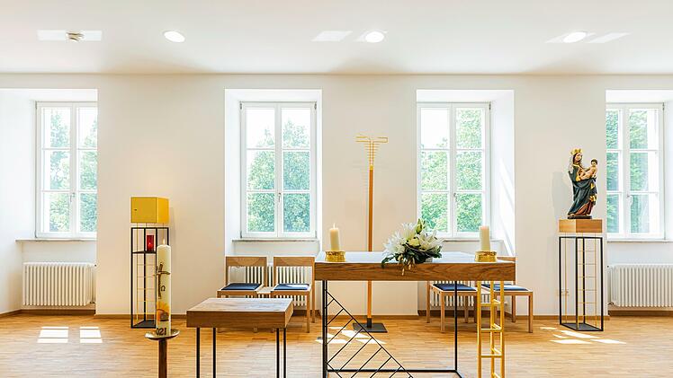 Die Kapelle wurde bewusst schlicht gestaltet.  Foto: Samuel Becker/Kurhaus Hotel Bad Bocklet