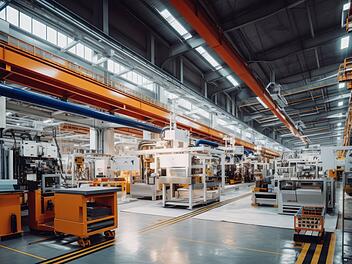 Fabrik, Halle, Werk, Industrie, Herstellung, Produktion, Technologie, Autozulieferer