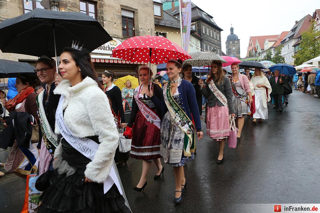 Korbmarkt Lichtenfels 2016 am Samstag