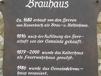 Die bewegte Geschichte des Thundorfer Brauhauses. Foto: Archiv Philipp Bauernschubert