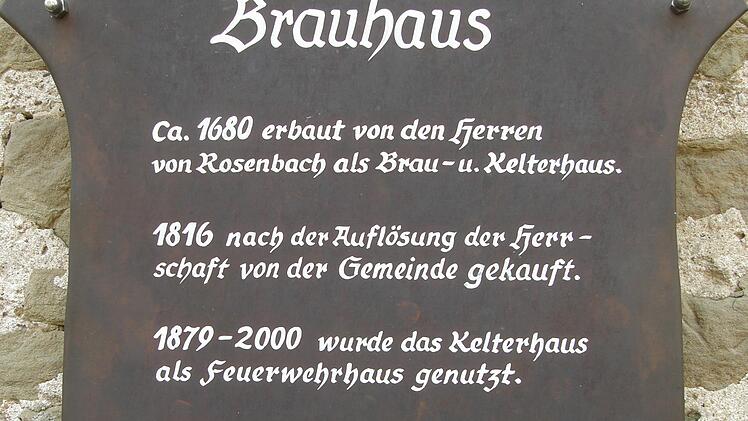 Die bewegte Geschichte des Thundorfer Brauhauses. Foto: Archiv Philipp Bauernschubert
