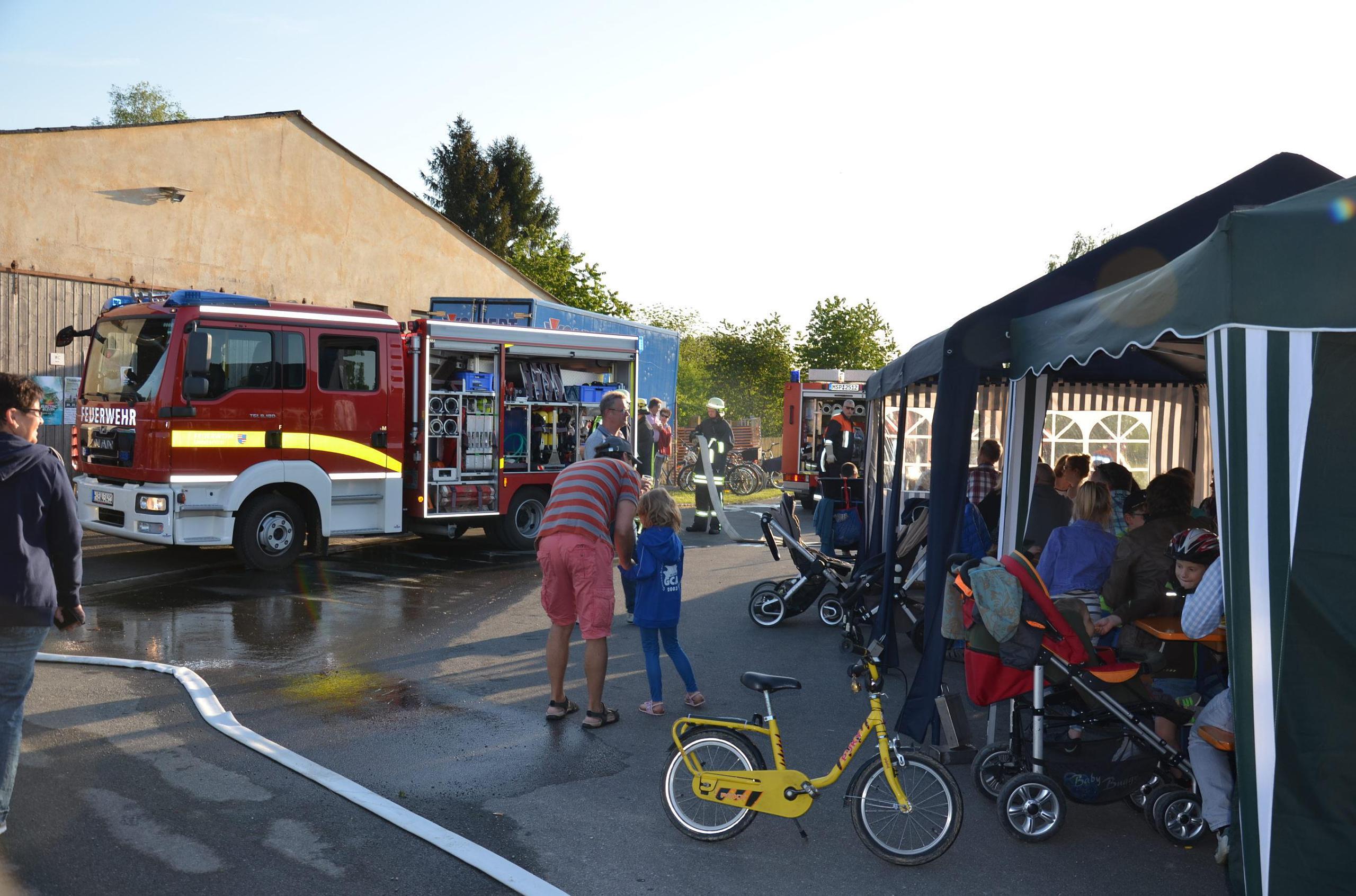 Scheunenbrand auf der Ranch