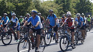 Endspurt der BR-Radltour