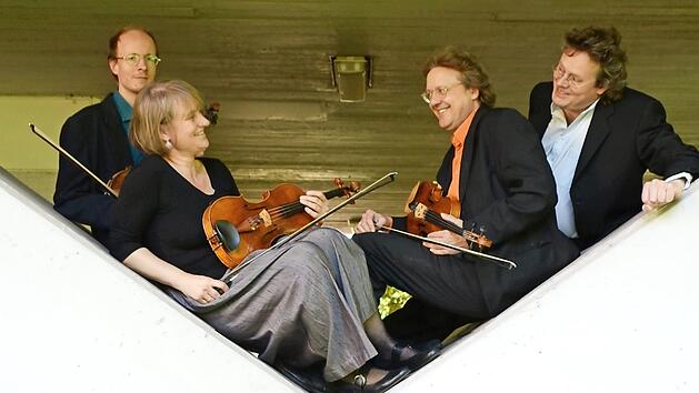 Das "Kairos-Quartett" wird zu h&ouml;ren, aber nicht zu sehen sein. Foto: privat