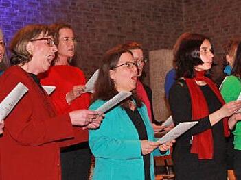 Beim Konzert des Frauenchores "Chorofeen" konnten die Zuhörer die Seele baumeln lassen. Foto: Mathias Erlwein