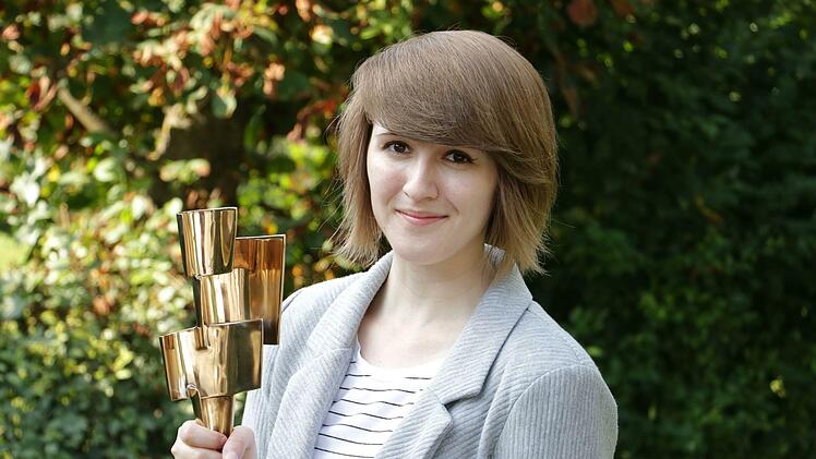 PR-Managerin Luisa Müller (25) wurde für ihre Master-Arbeit mit dem Kulturpreis Bayern ausgezeichnet. Foto: Martin Müller