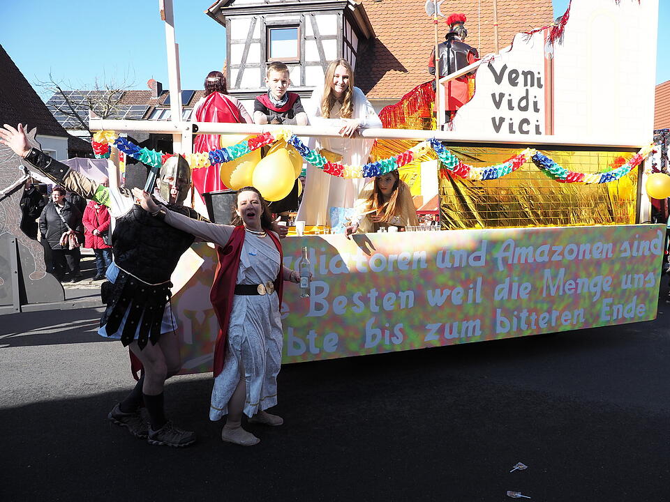 Buntes Faschingstreiben in Unterfranken!