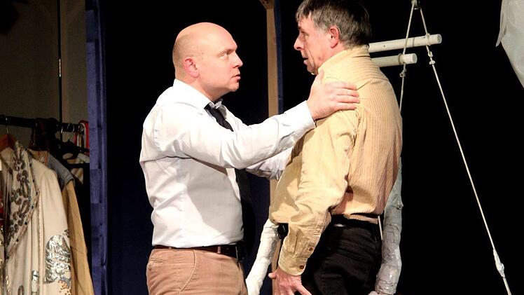 Rüdiger Baumann (rechts) und Georg Mädl brillierten. Foto: Richard Sänger