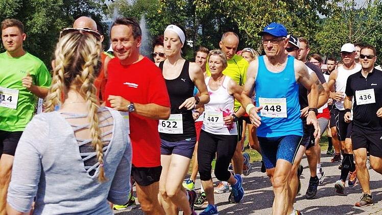 Bei gutem Wetter gingen im vergangenen Jahr die Teilnehmern des Viertel- und Halbmarathons auf die Strecke. Foto: Heike Schülein/Archiv