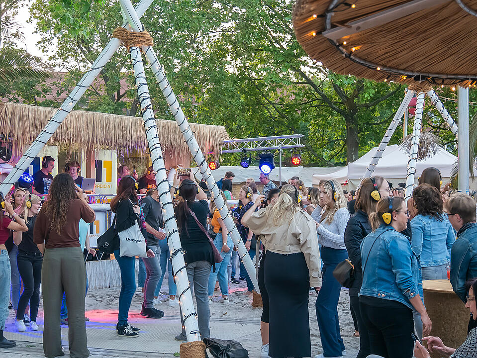 Frankens größte Strandparty