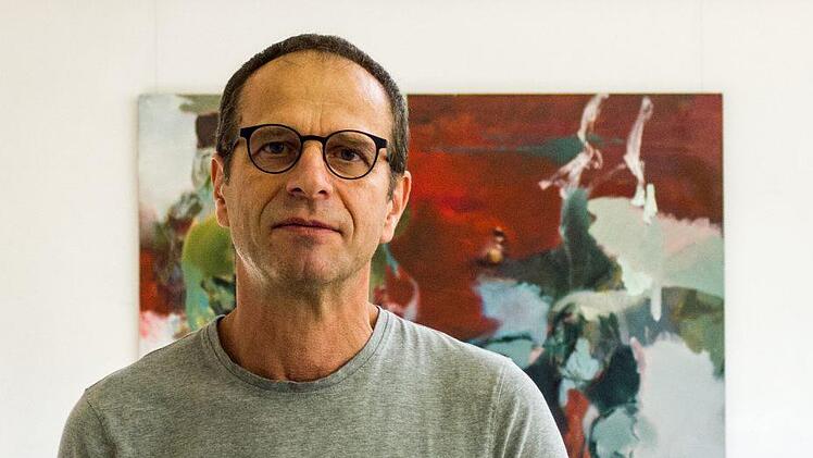 Matthias Kroth gestaltet erstmals eine Einzelausstellung im Coburger Kunstverein.Foto: Jochen Berger