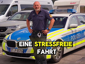 Entspannt in den Urlaub - fränkische Polizei mit Tipps für Autofahrer