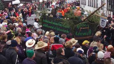 Zuschauermassen werden auch heuer beim Fasching in Rothenkirchen erwartet. Foto: Archiv