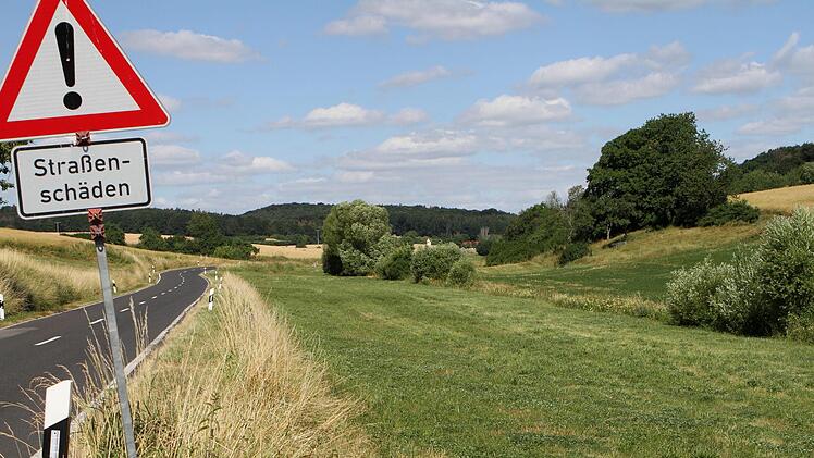 In diesem Talgrund wird die Kanalleitung von Pettstadt (im Hintergrund) nach Kirchlauter verlegt. Günther Geiling