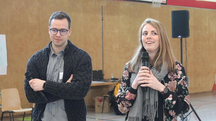 Benedikt und Julia Raab werden eines Tages in die Fußstapfen ihrer Eltern treten und die Firma übernehmen. Von den nun schon traditionellem Großgruppenkonferenzen halten sie nach ihrer ersten Teilnahme viel. Foto: Markus Häggberg