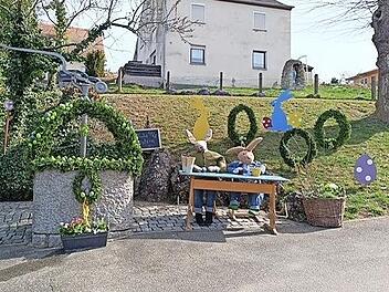 Wenn die Schulkinder Ferien haben, beginnt in Schlaifhausen die Osterhasenschule.