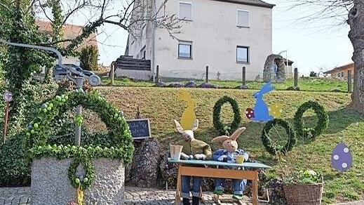 Wenn die Schulkinder Ferien haben, beginnt in Schlaifhausen die Osterhasenschule.