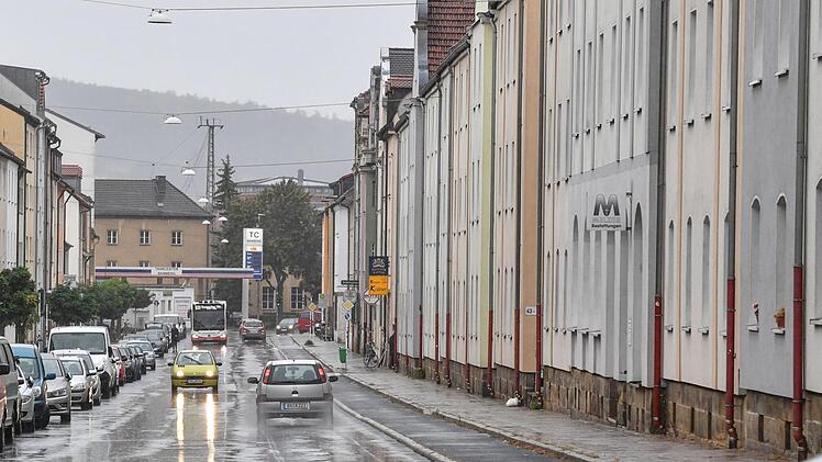 Wo Bamberg überwiegend  grau ist: Östlich der Bahnlinie  Fotos: Ronald Rinklef