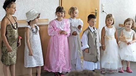 Die "Rodach-Kids" begeisterten mit einer Modenschau.  Foto: ml