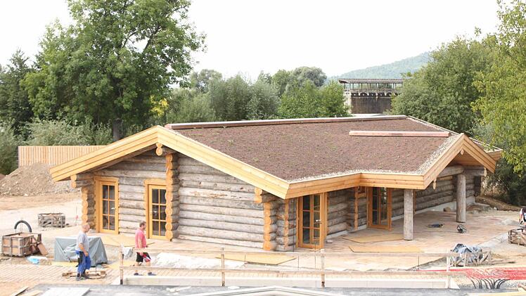 Die Bauarbeiten zeigen Fortschritte