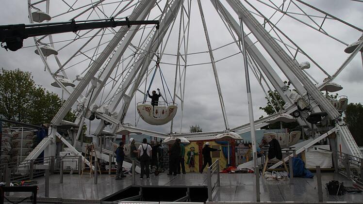 Erste Impressionen vom Start des Kulmbacher Volksfests. Foto: Dagmar Besand
