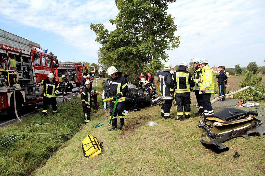 Autofahrer stirbt bei Unfall bei Hannberg